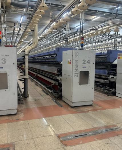 Zinser Ring Spinning Line